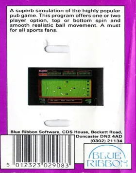 Bar Billiards (1987)(Blue Ribbon)[a][BAR] box cover back